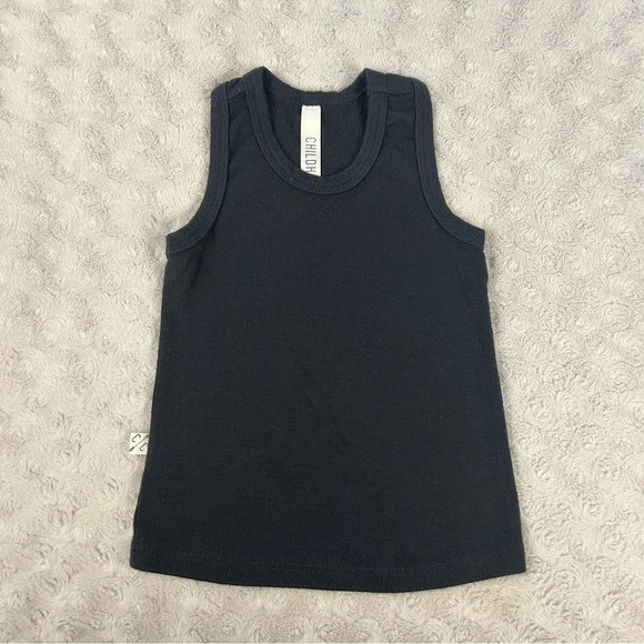 Childhoods Black Tank Top Shirt Size 12-18 Months Black - Picture 1 of 6